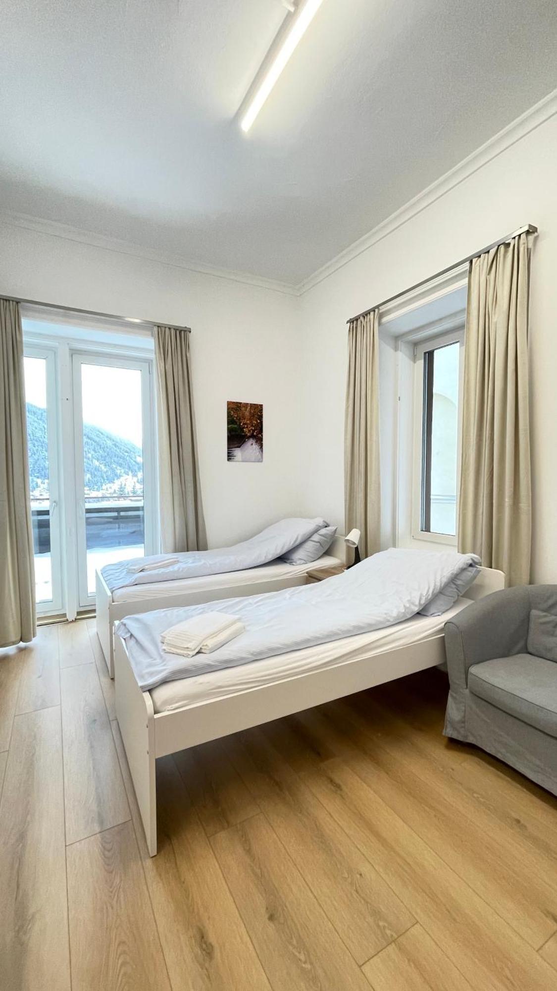 Villa Zentrum Haus Davos Esterno foto