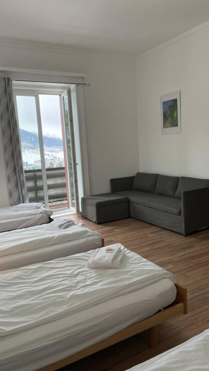 Villa Zentrum Haus Davos Esterno foto