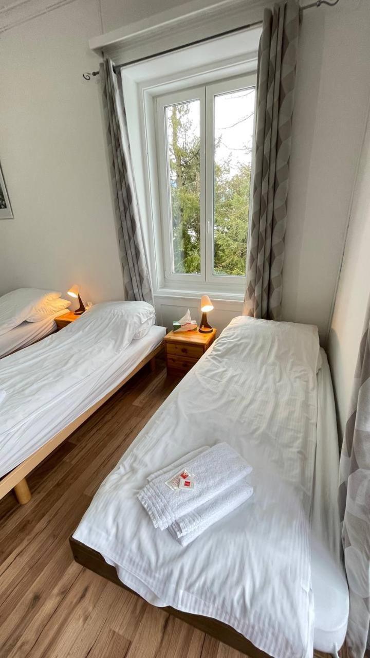 Villa Zentrum Haus Davos Esterno foto