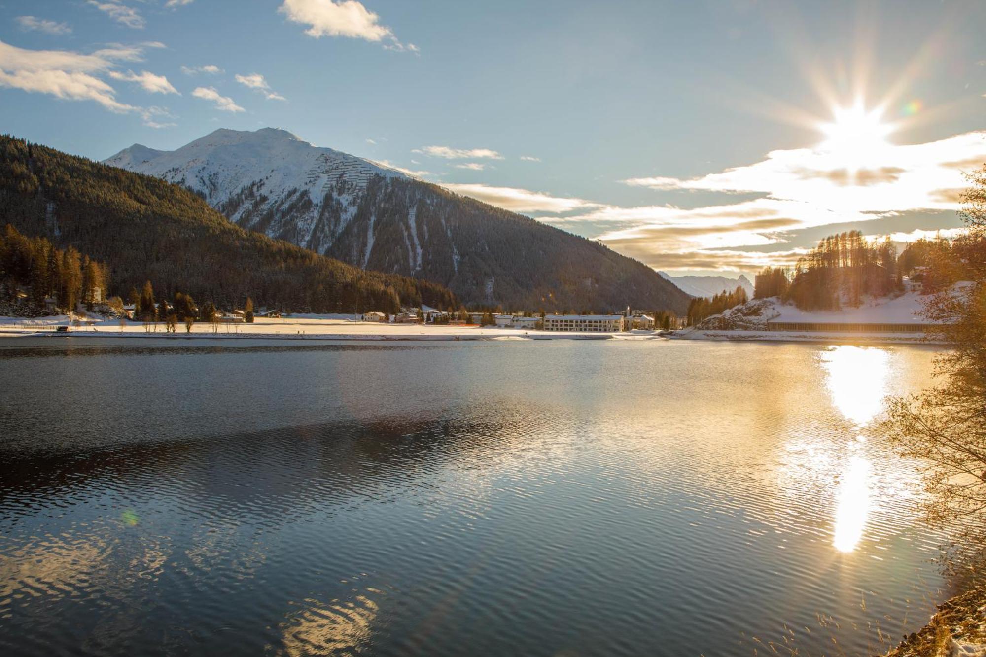 Villa Zentrum Haus Davos Esterno foto