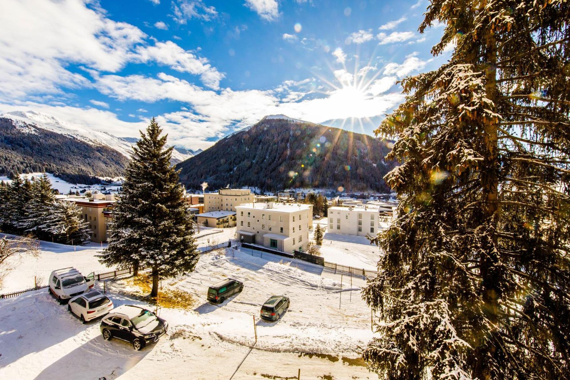Villa Zentrum Haus Davos Esterno foto